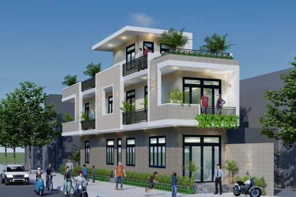 Kiến trúc Hòa Cường - Chuyên thiết kế, thi công nhà trọn gói Quảng Ngãi