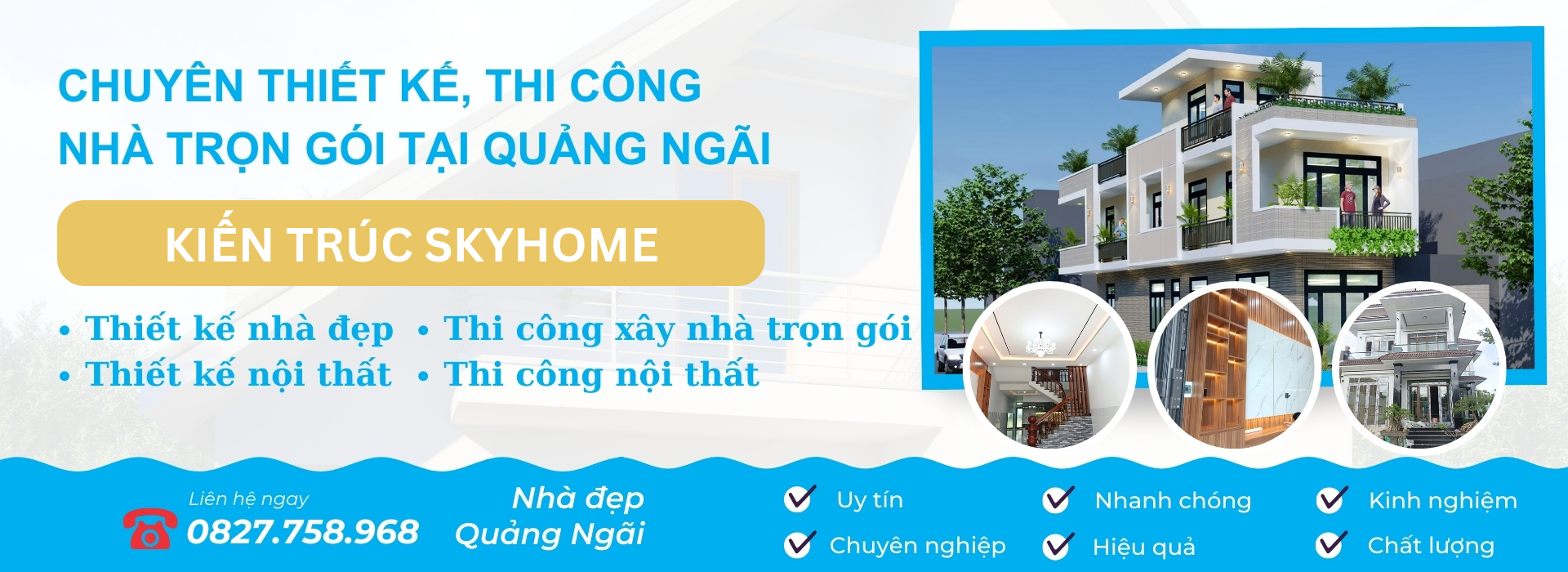 Công ty xây nhà trọn gói Quảng Ngãi